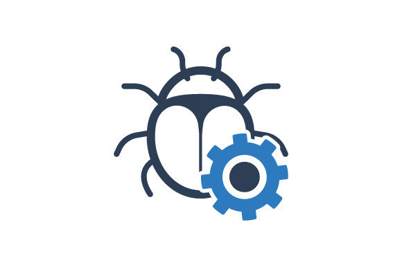 Bug Fixing Icon: Clean Graphics & Versatile Icons