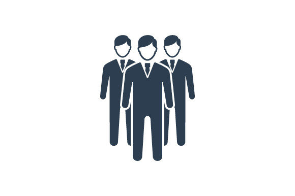Business Team Leader Icon
