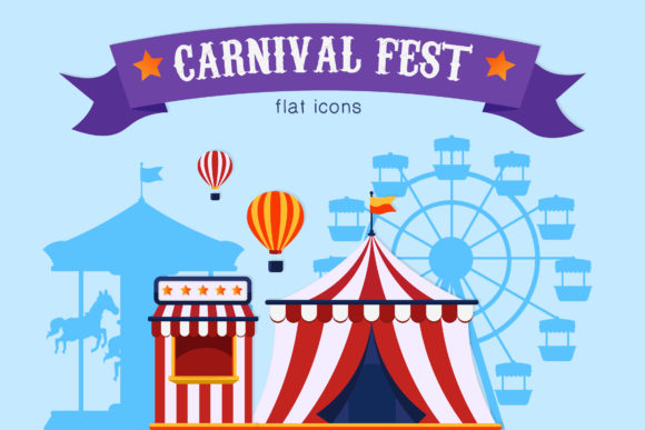Carnival Fest Graphics for Digital Creators