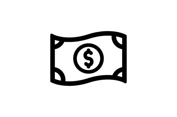 Cash Money Icon: Graphics & Icons for Local Branding