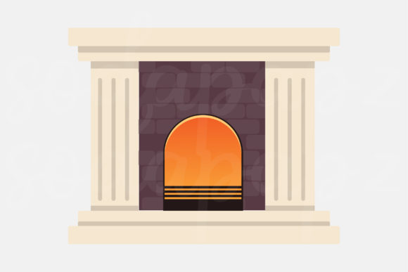 Classic Christmas - Fireplace 1