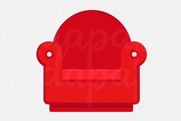 Classic Christmas - Red Sofa Graphics & Icons