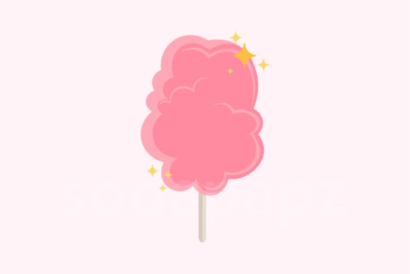 Cotton Candy Graphics for Sweet Branding