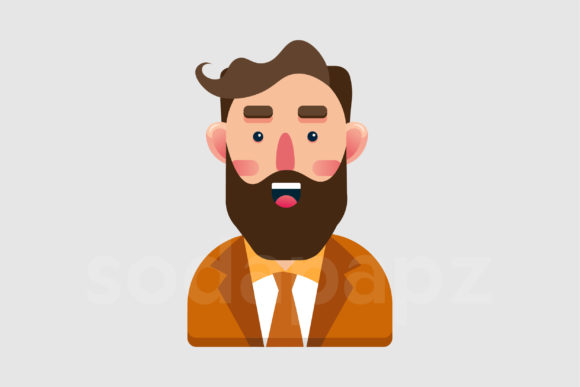 Family Character Icon - Father 1 Graphics