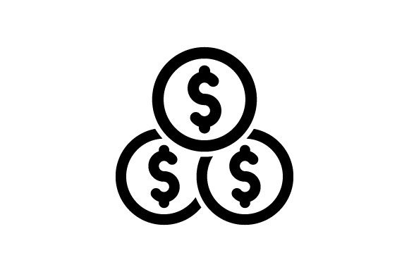 Money Investment Icon: Clean Graphics & Versatile Icons