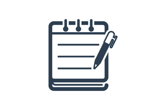 Office Note Icon: Clean Graphics & Versatile Icons
