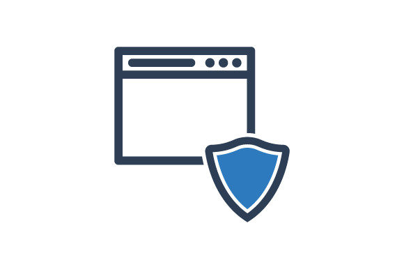 Page Protection Shield Icon: A Versatile Graphic for Digital Sellers