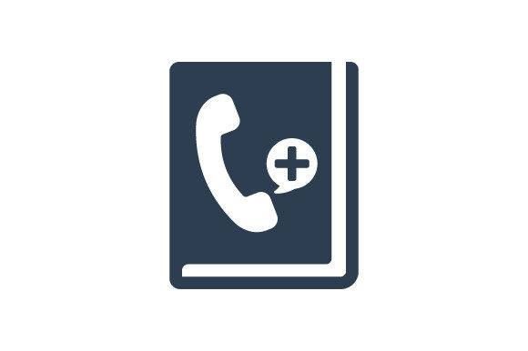 Phone Book Graphics and Icons for Local Branding