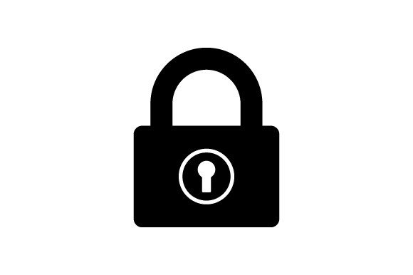Security Lock Icon: Clean Graphics & Versatile Icons