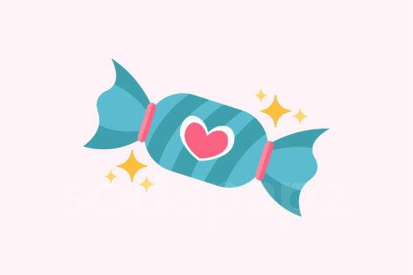 Sweet Deluxe Candy Icon Graphics