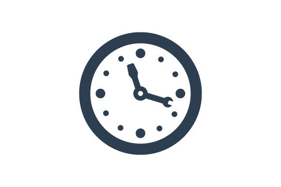Time Management Icon Enhances Visual Storytelling