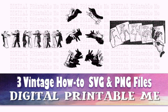 Vintage Graphics for Crafts Projects